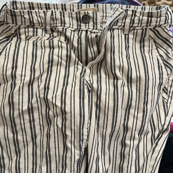 Free people striped cargo crop pants - Picture 2 of 4